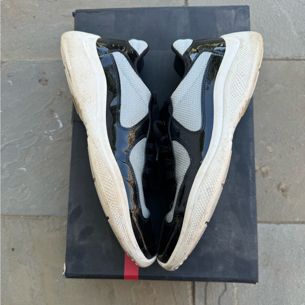 PRADA America Cup Black Grey White